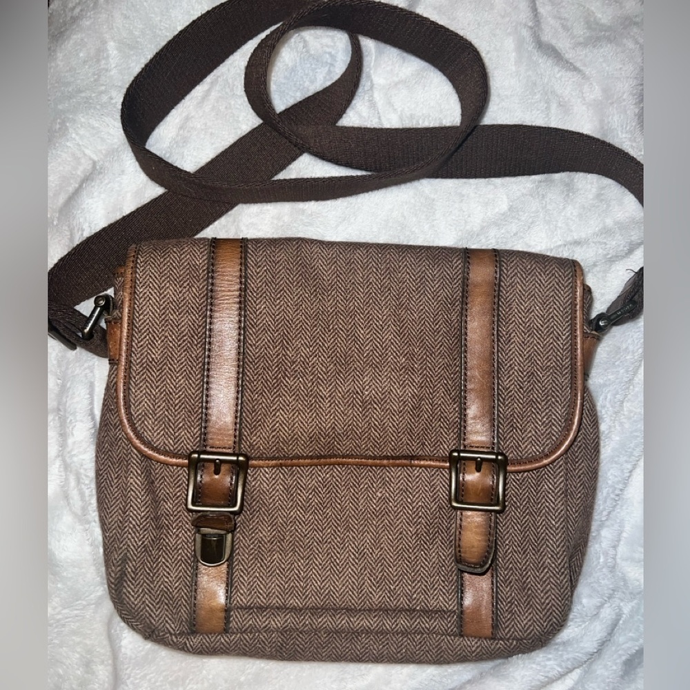 Fossil messenger bag unisex